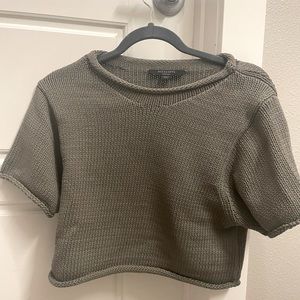 All Saints crop sweater, size medium, never worn, perfect for spring/fall!